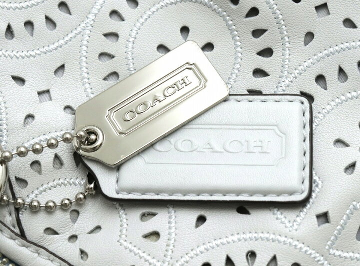 楽天市場】【バッグ】COACH コーチ マディソン レーザーカット 