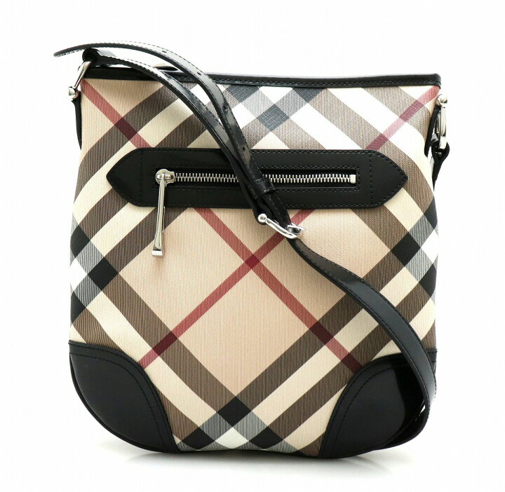 楽天市場】【バッグ】BURBERRY バーバリー ノバチェック柄 ショルダー 