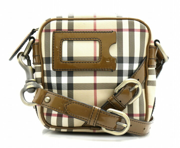 楽天市場】【バッグ】BURBERRY バーバリー ノバチェック柄 ミニ 