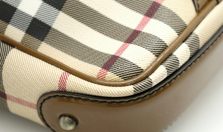 楽天市場】【バッグ】BURBERRY バーバリー ノバチェック柄 ミニ 