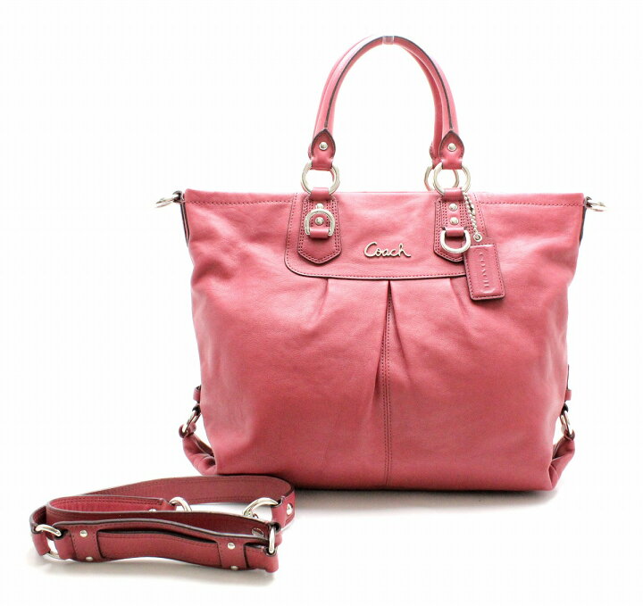 楽天市場】【バッグ】COACH コーチ アシュリー レザー サッチェル  