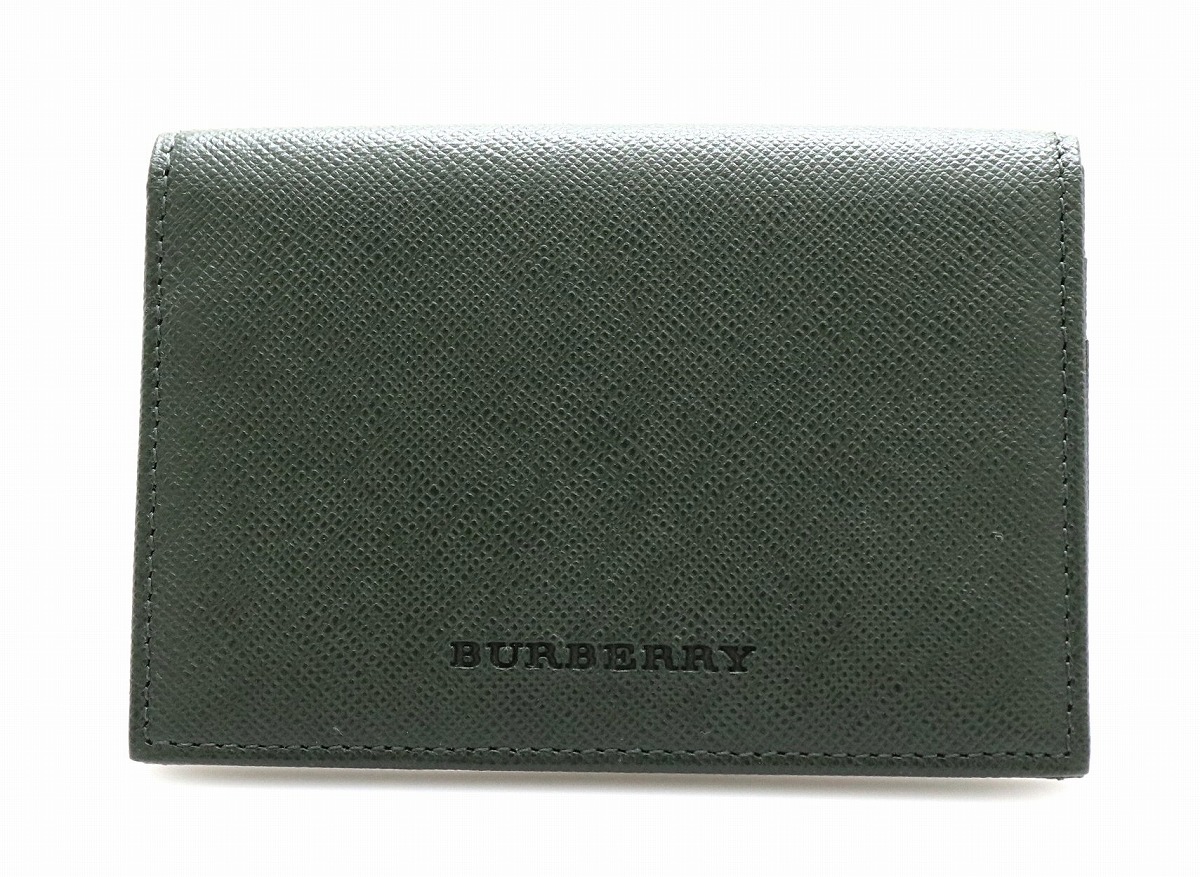 楽天市場】BURBERRY バーバリー レザー カードケース パスケース ID 