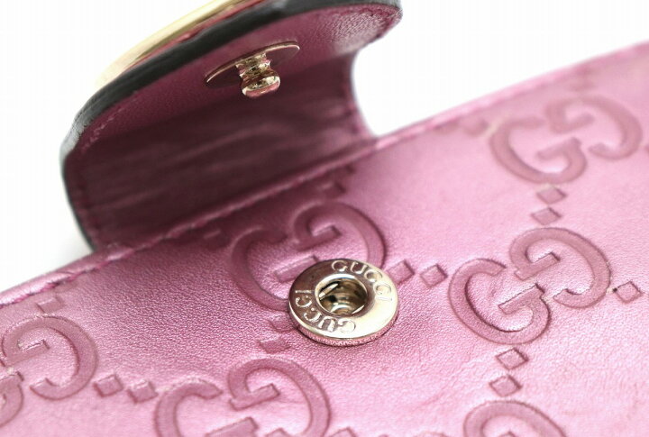 楽天市場】GUCCI グッチ グッチシマ レザー ハート カードケース パス  