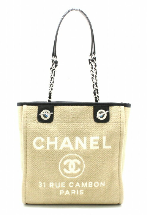 楽天市場】【バッグ】CHANEL シャネル ドーヴィルライン ドーヴィルPM  