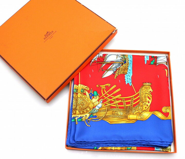 楽天市場】【アパレル】HERMES エルメス カレ90 スカーフ 大判スカーフ 