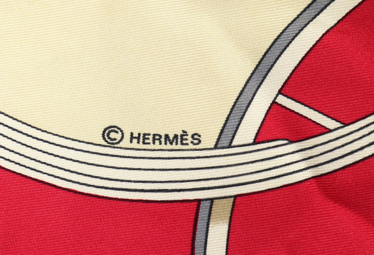 楽天市場】【アパレル】HERMES エルメス カレ90 スカーフ 大判スカーフ 