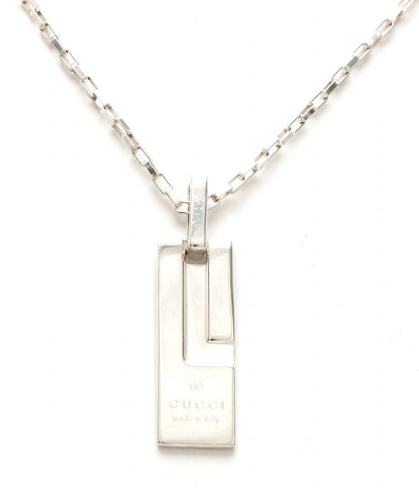 楽天市場】【ジュエリー】GUCCI グッチ Gプレート ペンダント  
