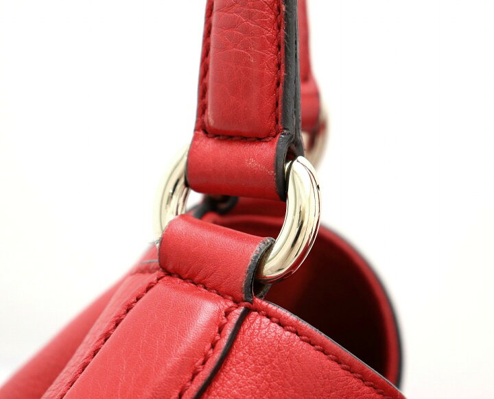 楽天市場】【バッグ】GUCCI グッチ ソーホー フリンジ タッセル レザー 