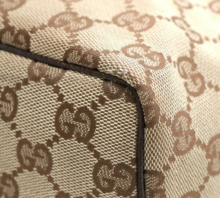 楽天市場】【バッグ】GUCCI グッチ GGキャンバス バニティバッグ 