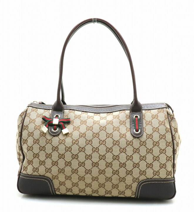 楽天市場】【バッグ】GUCCI グッチ プリンシーライン GGキャンバス  