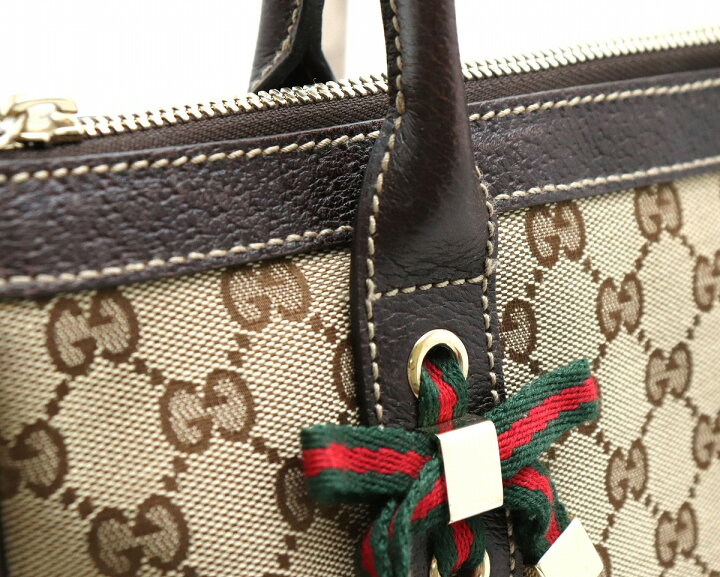 楽天市場】【バッグ】GUCCI グッチ プリンシーライン GGキャンバス 