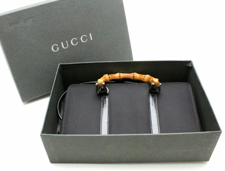 楽天市場】【財布】GUCCI グッチ バンブー ショルダーウォレット 
