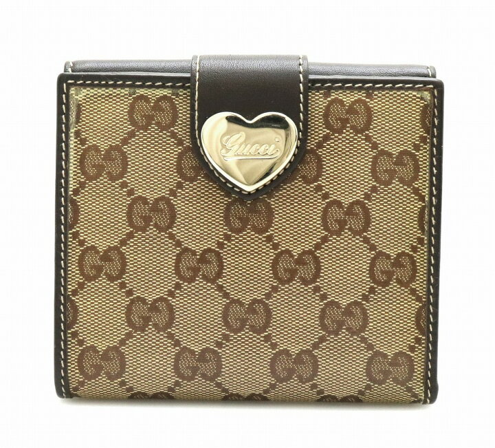 楽天市場】【財布】GUCCI グッチ GGキャンバス Wホック財布 GG 