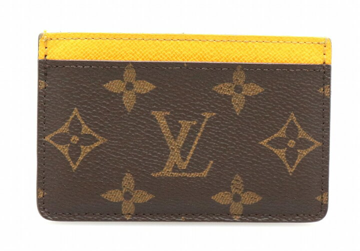 楽天市場】LOUIS VUITTON ルイ ヴィトン モノグラム ポルト カルト  
