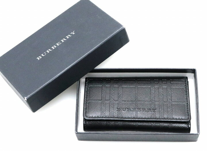 楽天市場】【新品未使用品】BURBERRY バーバリー 4連 キーケース 