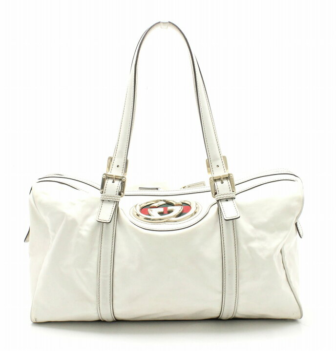 楽天市場】【バッグ】GUCCI グッチ インターロッキングG レザー 