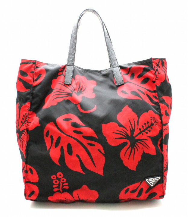 楽天市場】【バッグ】PRADA プラダ トートバッグ フラワー柄 2WAY 