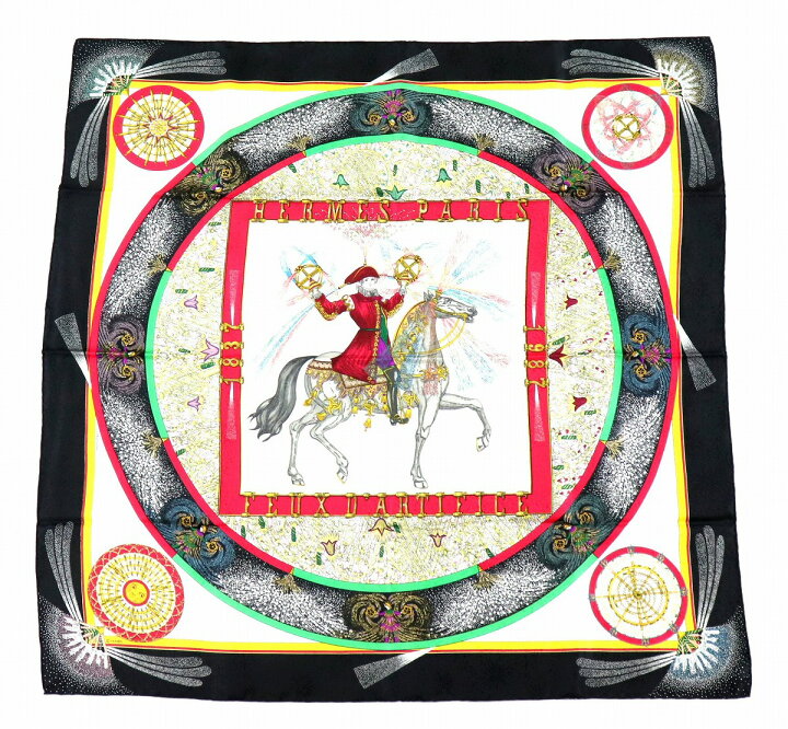 楽天市場】【アパレル】HERMES エルメス カレ90 スカーフ 大判スカーフ  