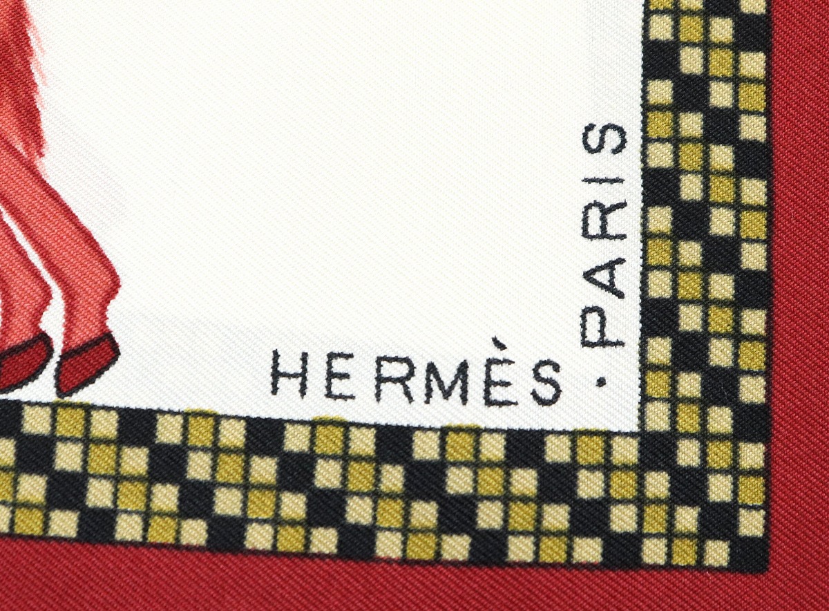 楽天市場】【アパレル】HERMES エルメス カレ90 スカーフ 大判スカーフ 