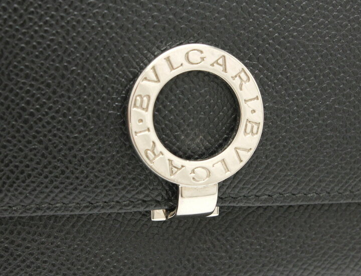 楽天市場】【財布】BVLGARI ブルガリ ロゴクリップ グレインレザー 型 