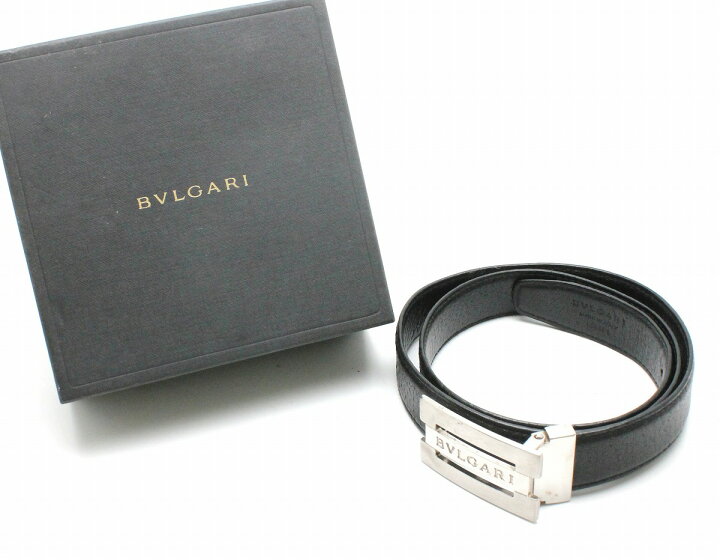 楽天市場】BVLGARI ブルガリ ブルガリブルガリ ベルト メンズ カーフ  