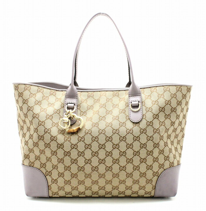 楽天市場】【バッグ】GUCCI グッチ GGキャンバス ハートビット トート 