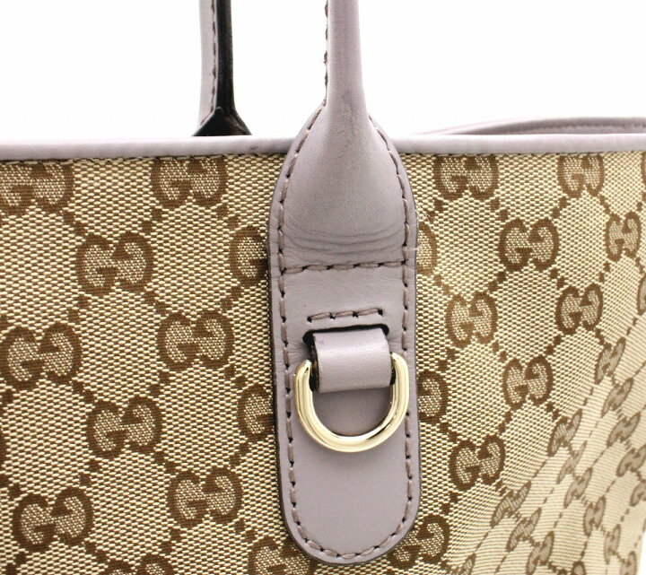 楽天市場】【バッグ】GUCCI グッチ GGキャンバス ハートビット トート 