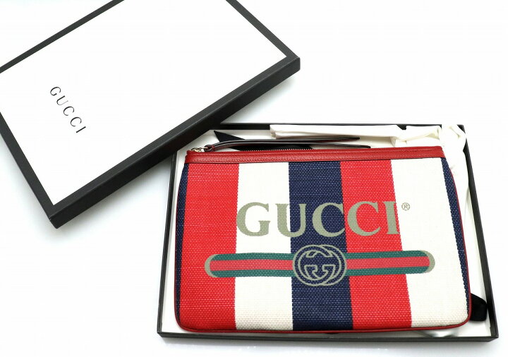 楽天市場】【新品未使用品】【バッグ】GUCCI グッチ ロゴ プリント 