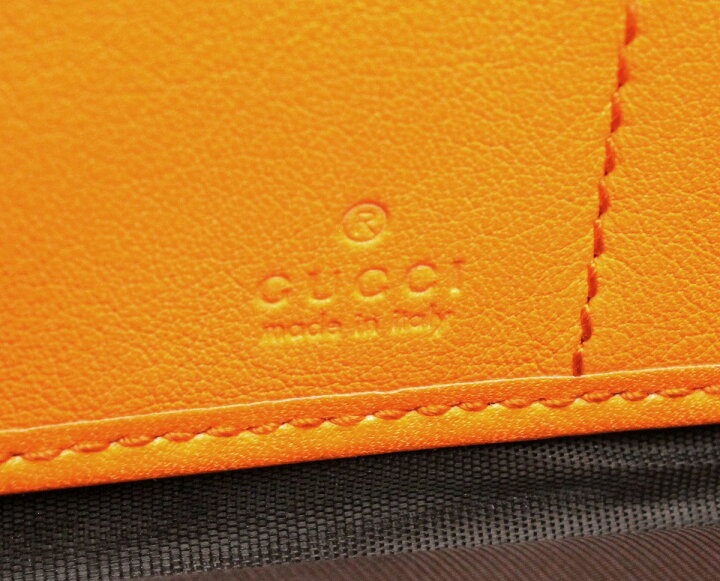 世界的に GUCCI グッチ シマケース付き ハートモチーフ ミニミラー ライトゴールド 希少 ハートモチーフグッチオレンジキーホルダー