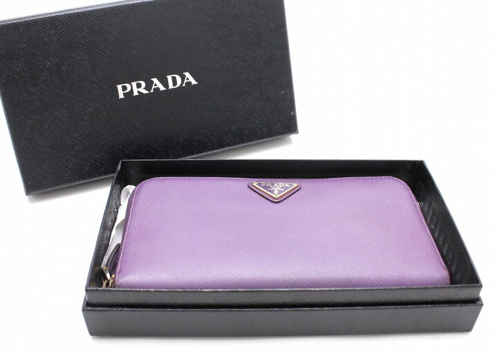 楽天市場】【財布】PRADA プラダ ラウンドファスナー長財布  