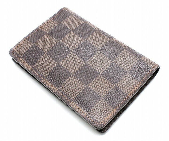 楽天市場】LOUIS VUITTON ルイ ヴィトン ダミエ ポルト2カルト ヴェル 