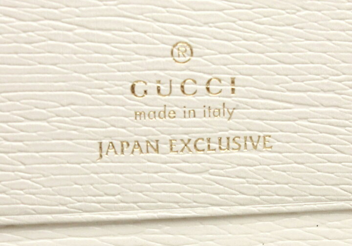 楽天市場】【新品未使用品】GUCCI グッチ カードケース 2つ折り財布 