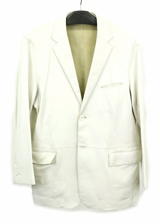 楽天市場 アパレル Theory セオリー メンズ アウター ジャケット サイズ42 レザー ホワイト 白 中古 Blumin 楽天市場店