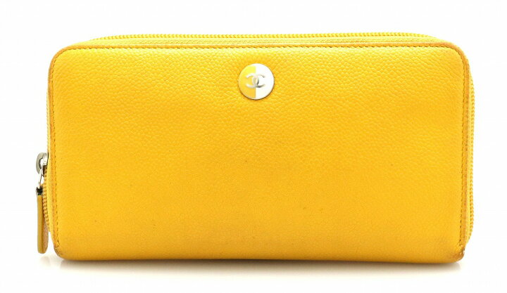 楽天市場】【財布】CHANEL シャネル バイカラー ココボタン ラウンド  