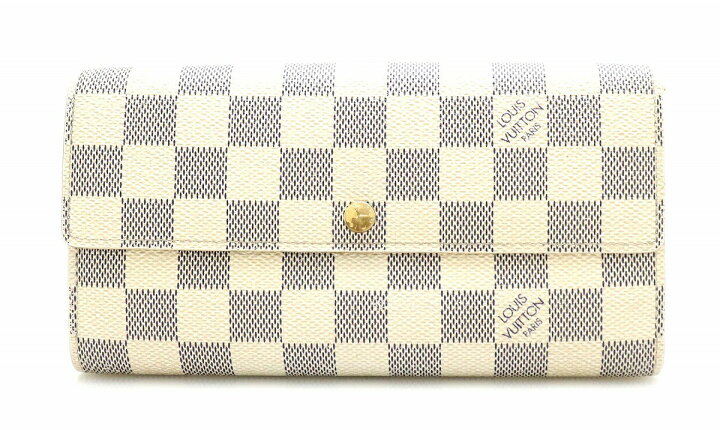 楽天市場】【財布】LOUIS VUITTON ルイ ヴィトン ダミエアズール 