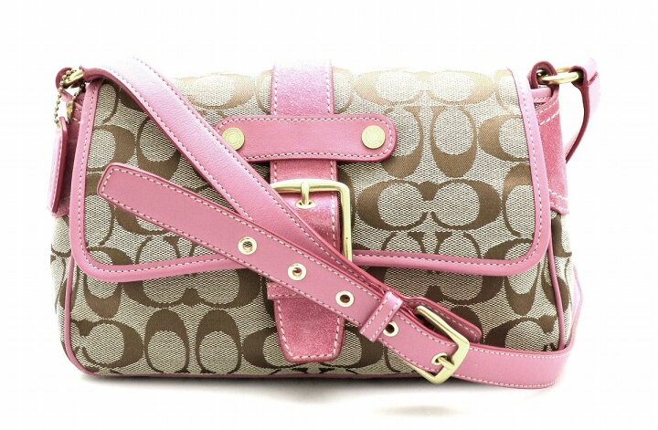 楽天市場】【バッグ】COACH コーチ シグネチャー ショルダーバッグ 