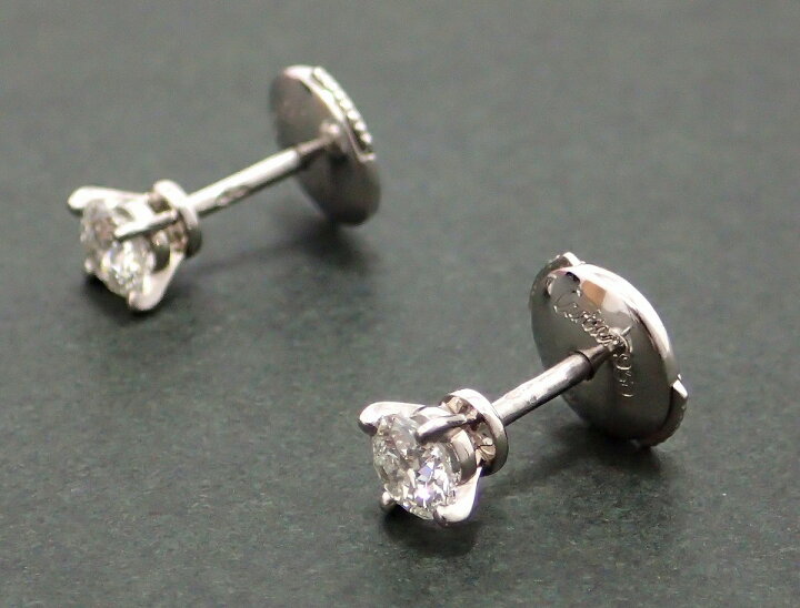 楽天市場】【ジュエリー】 Cartier カルティエ ソリティア スタッド  