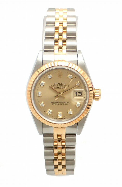 楽天市場】【ウォッチ】ROLEX ロレックス デイトジャスト 10Pダイヤ 