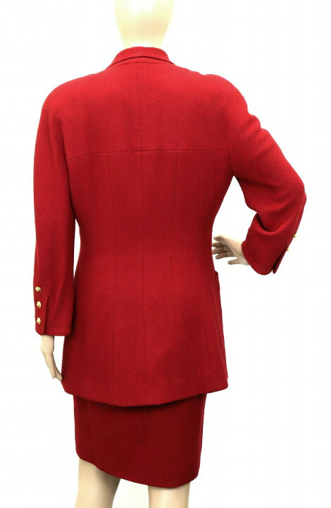 楽天市場】【アパレル】CHANEL シャネル スカートスーツ セットアップ  