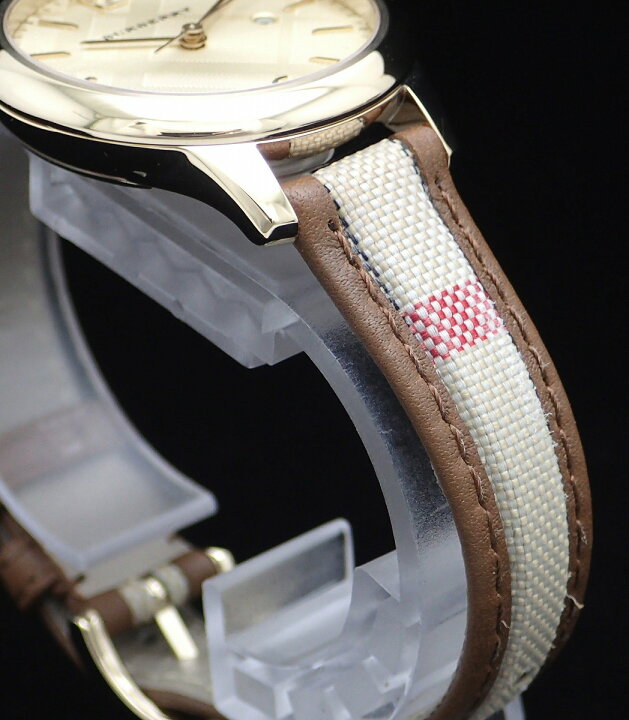 楽天市場】【ウォッチ】BURBERRY バーバリー ゴールド文字盤 GP  