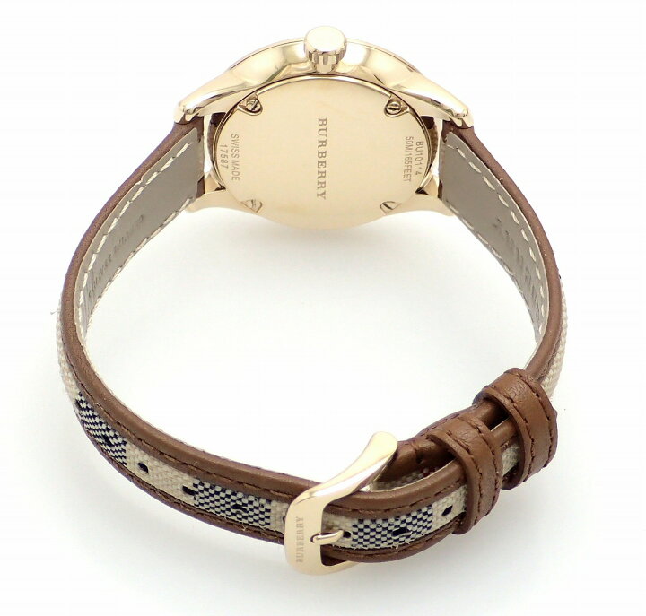 楽天市場】【ウォッチ】BURBERRY バーバリー ゴールド文字盤 GP  