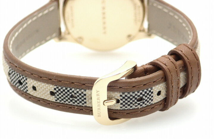 楽天市場】【ウォッチ】BURBERRY バーバリー ゴールド文字盤 GP 