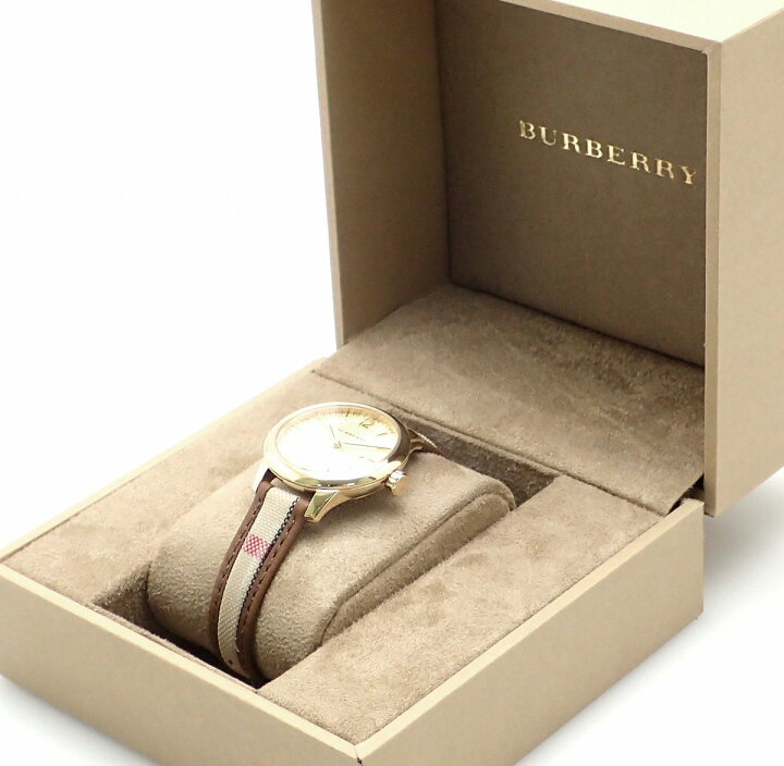 楽天市場】【ウォッチ】BURBERRY バーバリー ゴールド文字盤 GP  