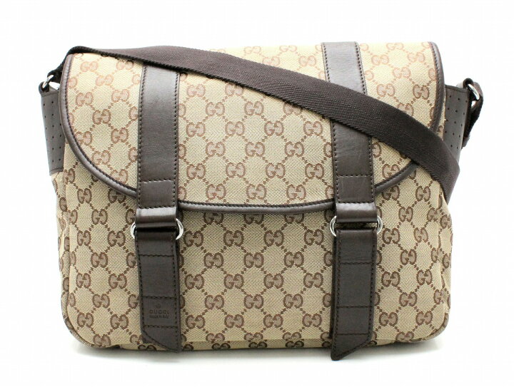 楽天市場】【バッグ】GUCCI グッチ GGキャンバス メッセンジャーバッグ 