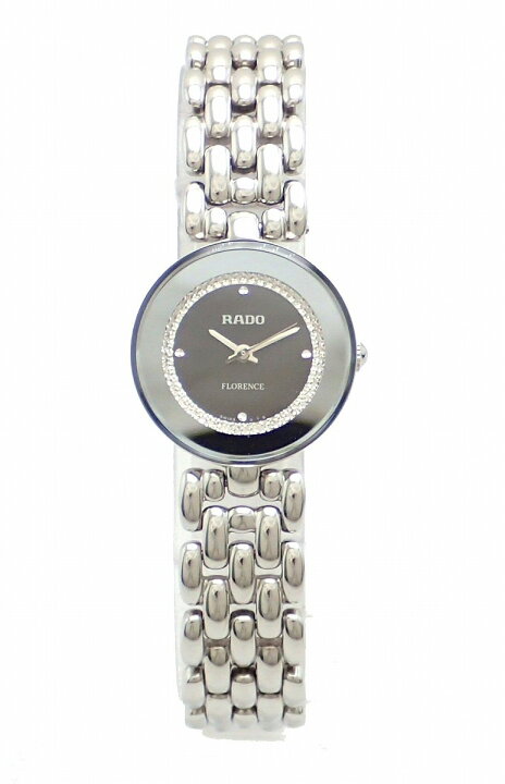 楽天市場】【ウォッチ】RADO ラドー フローレンス ブラック文字盤 SS  