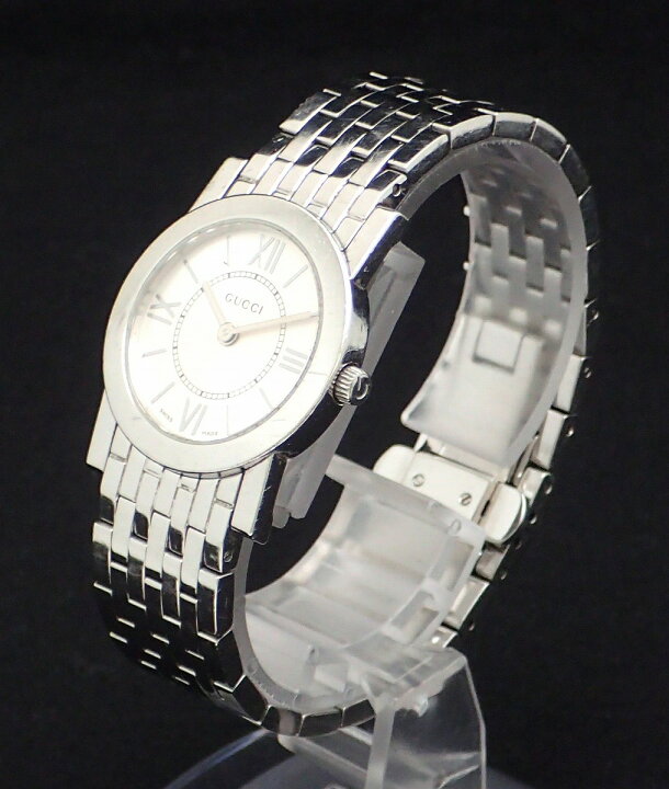 楽天市場】【ウォッチ】GUCCI グッチ シルバー文字盤 デイト SS  