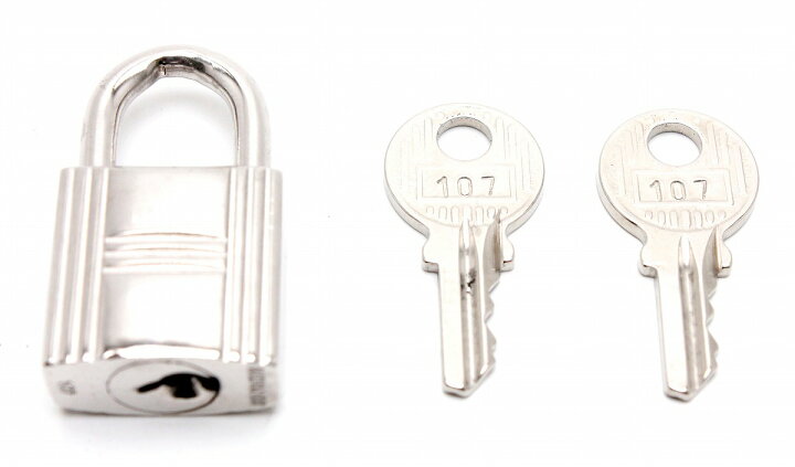 楽天市場】【新品仕上げ済】HERMES エルメス カデナ パドロック No.107  