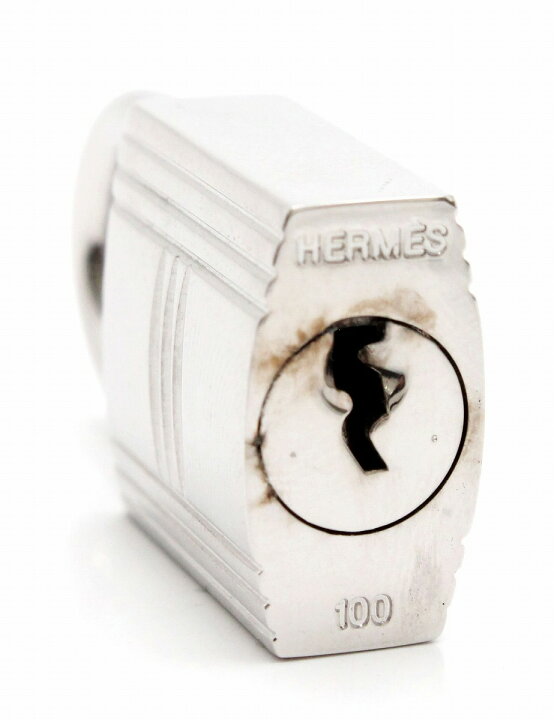 楽天市場】【新品仕上げ済】HERMES エルメス カデナ パドロック No.100  