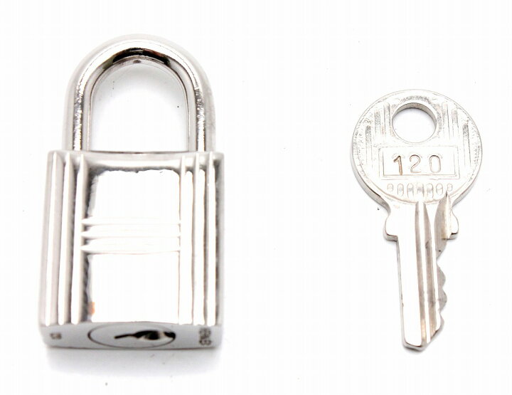 楽天市場】【新品仕上げ済】HERMES エルメス カデナ パドロック No.120  