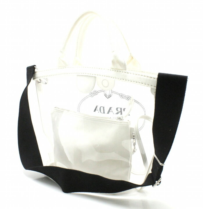 楽天市場】【バッグ】PRADA プラダ プレックス ファブリック  